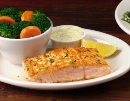 grilled salmon